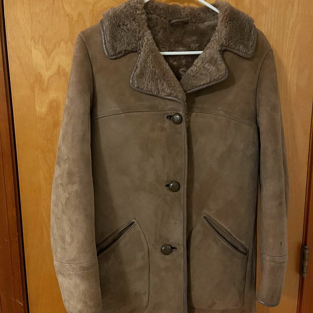 Vintage Womens Shearling Jacket